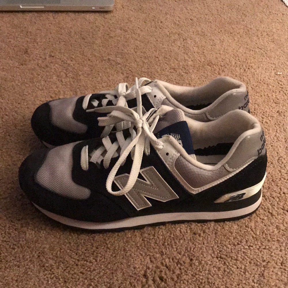 Men’s new balance 574 navy blue